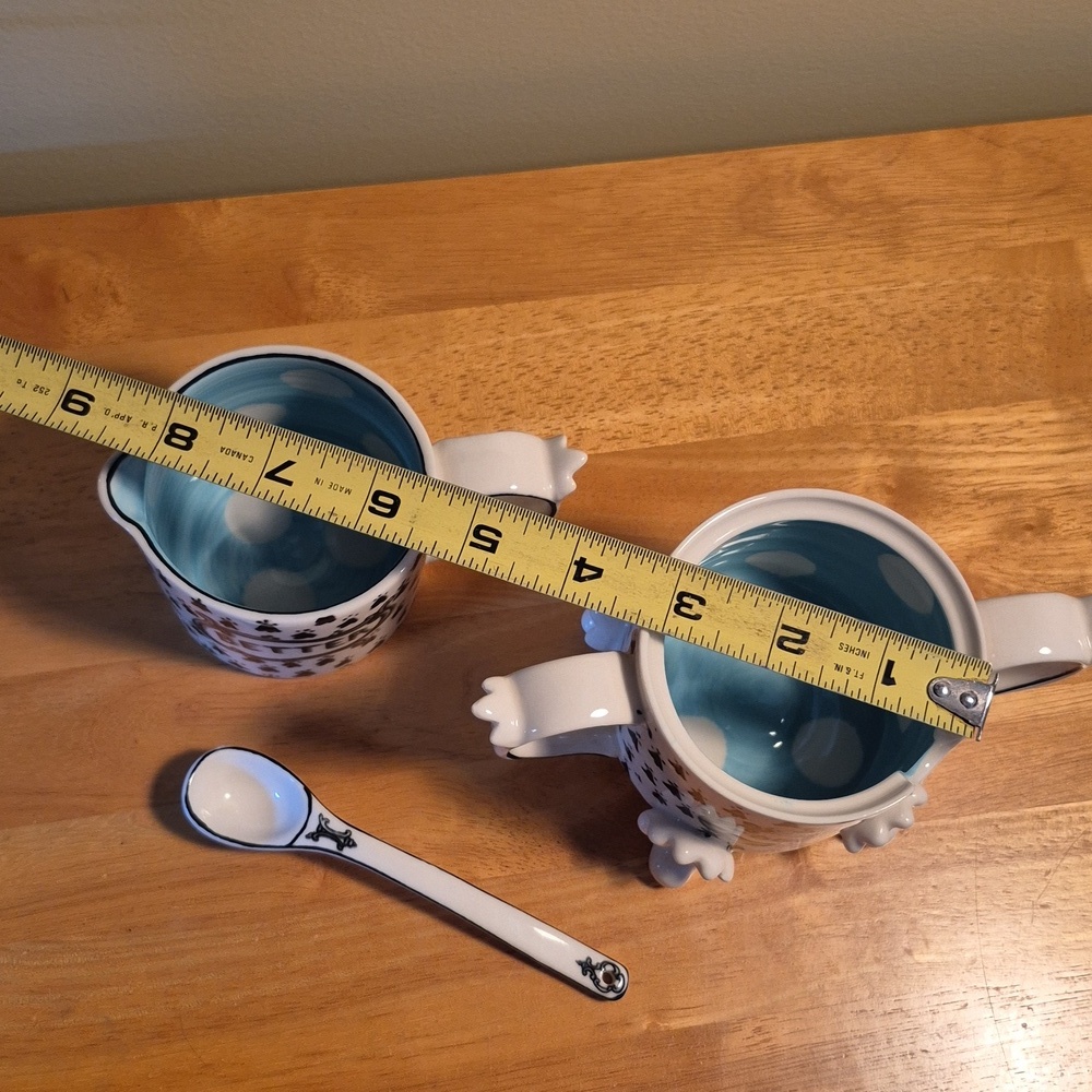 MOLLY HATCH Anthropologie 'Better Together' Ceramic Stacking Creamer/Sugar Set - Picture 16 of 16